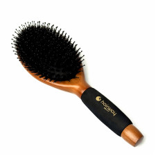 Hairway Felicity щітка масажна овальна чорна 13 рядів 