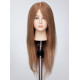 Манекен-голова жіноча YY Hair PP3D 50 см (темний блонд)