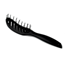 Овальна щітка для волосся (чорна)