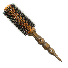 Браш Naha Hot Iron Korea W-117 з натуральною щетиною 32 мм