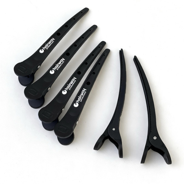 Hairway Затискач карбоновий 115 мм (уп - 6 шт)