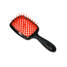 Щетка для волос Hollow Comb (черно-оранжевая)