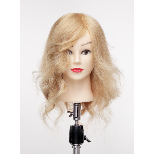 Манекен-голова жіноча HYB-35 Блонд 35 см Манекен-голова жіноча HYB-35 Блонд 35 см
