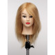 Манекен-голова жіноча  HYB-35 Блонд 35 см 