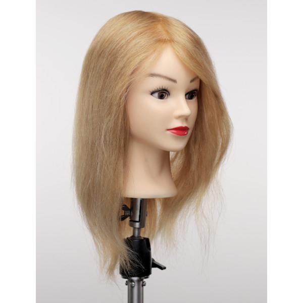 Манекен-голова жіноча  HYB-35 Блонд 35 см 