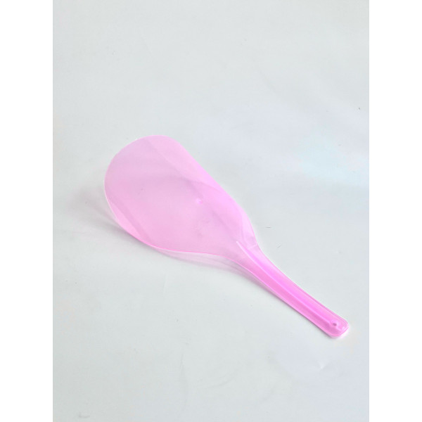 Захист обличчя під час фарбування. Акрилова маска рожева