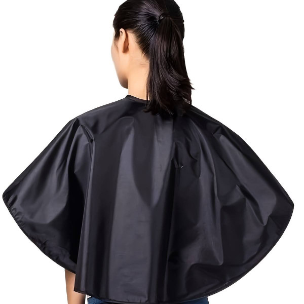 Пелерина черная короткая влагостойкая