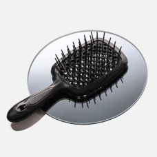 Щітка для волосся Hollow Comb Black чорна