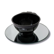 Мисочка TMT MILANO для смешивания краски (черная с ручкой-крючком)