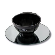 Мисочка TMT MILANO для смешивания краски (черная с ручкой-крючком)