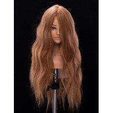 Манекен-голова женская YY Hair ОMC 2С20R 50 см (темный блонд)