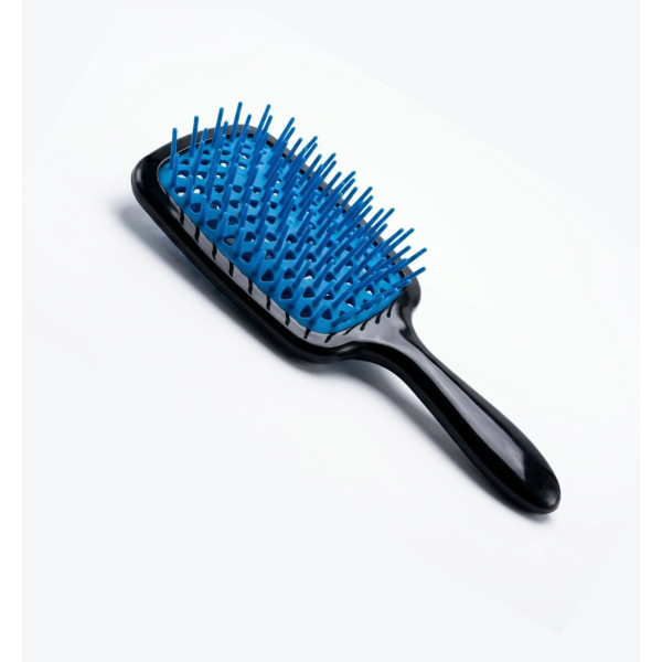 Щітка для волосся Hollow Comb mini (чорно-блакитний)