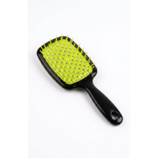 Щітка для волосся Hollow Comb mini (чорно-зелений)