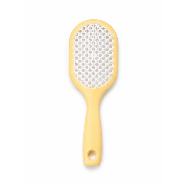 Щітка для волосся  Fashion Comb (жовто-біла)