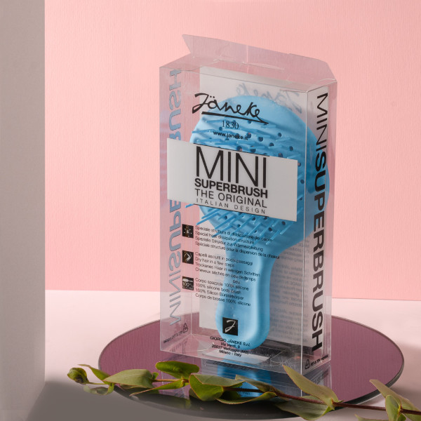 Щетка для волос JANEKE MINI (голубая)