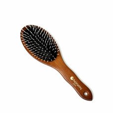 Hairway Madam щітка масажна овальна чорна 11 рядів