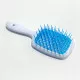 Щетка для волос Hollow Comb (бело-голубая)
