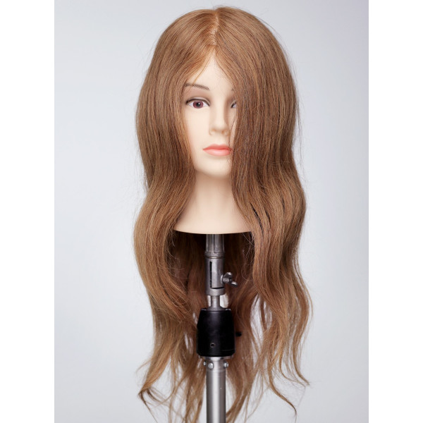 Манекен-голова жіноча YY Hair PP3D 50 см (темний блонд)