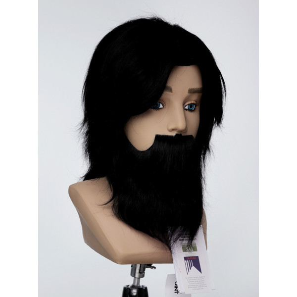 Манекен-голова мужская с бородой PP Pierfilippo OMC Premium 15 см