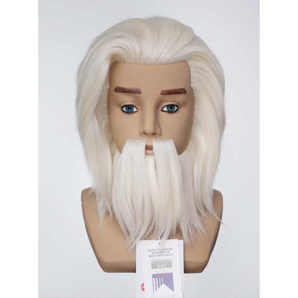 Манекен-голова мужская с бородой PP Pierangelo OMC Premium 15 см