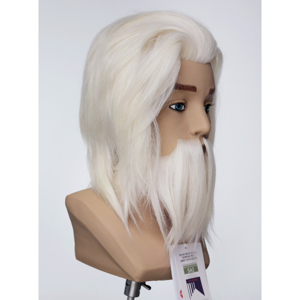 Манекен-голова мужская с бородой PP Pierangelo OMC Premium 15 см