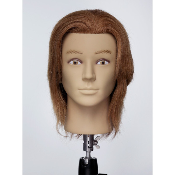 Манекен чоловічий YY-M4-S2 (100% натуральне волосся, темний блонд)