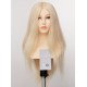 Манекен-голова жіноча YY Hair ОМС CW7 50 см (світлий блонд)