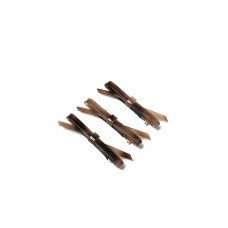 Зажим автомат Бант коричневий градієнт