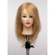 Манекен-голова жіноча HYB-35 Блонд 35 см