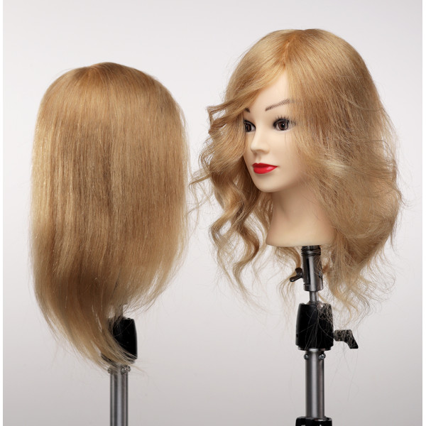 Манекен-голова жіноча HYB-35 Блонд 35 см Манекен-голова жіноча HYB-35 Блонд 35 см
