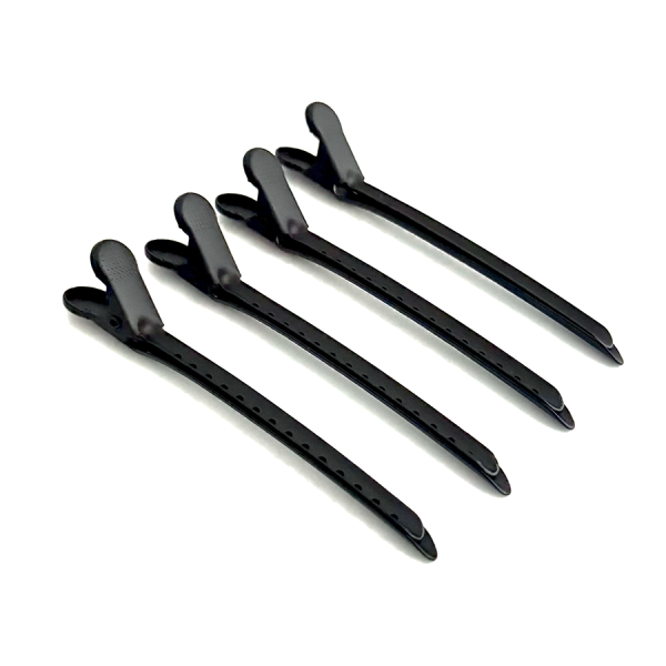 Зажим для волосся Steel Clip чорний матовий