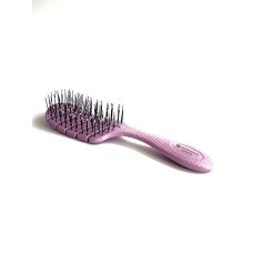 Щетка массажная Hairway Eco овальная, розовая