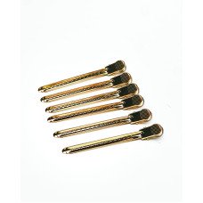 Зажим для волос Steel Clip металический (золотой)