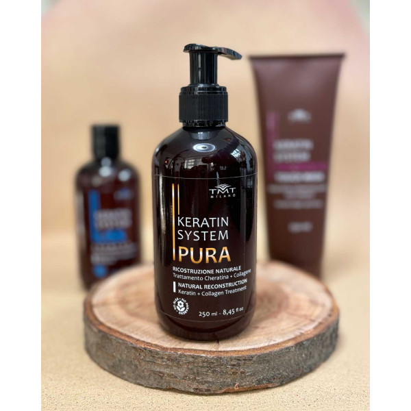 Лечебное средство с кератином и коллагеном PURA Keratin System 250 мл
