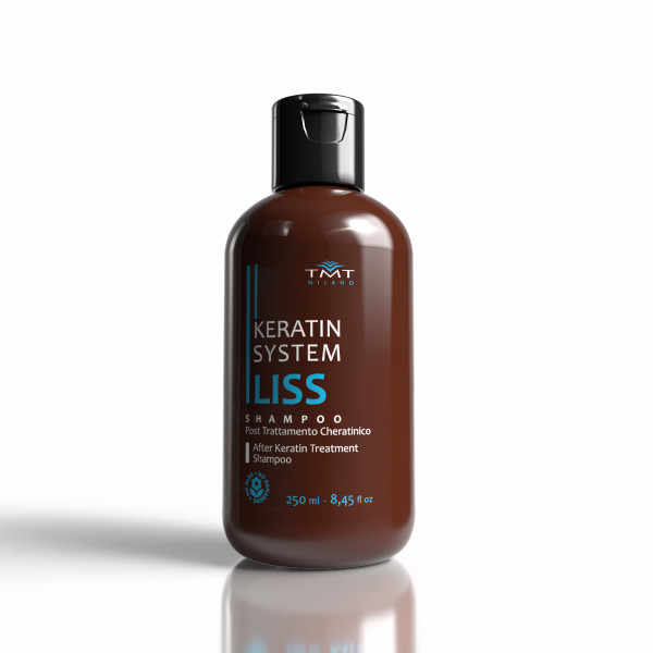 Шампунь розгладжуючий з кератином і колагеном LISS Keratin System 250 мл