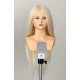 Манекен-голова жіноча YY Hair OMC SW06 55 см ультраблонд