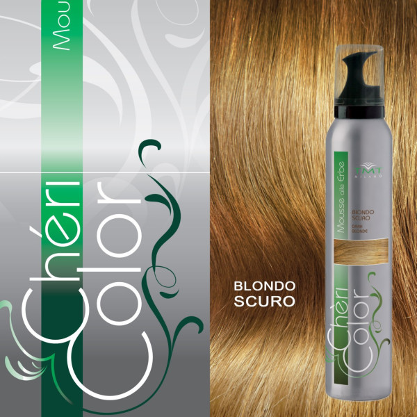 Тонуючий мус CHERI COLOR (темний блондин, dark blonde) 200 мл