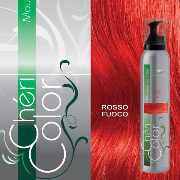 Тонирующий мусс CHERI COLOR (коммерческий красный, red) 200 мл