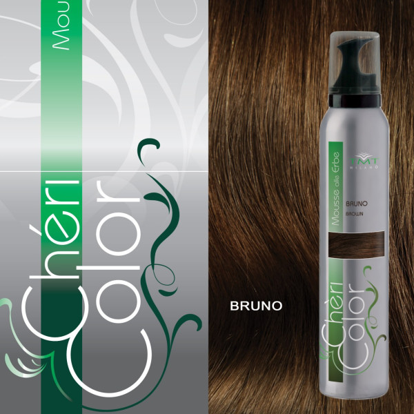 Тонирующий мусс CHERI COLOR (коричневый, brown) 200 мл