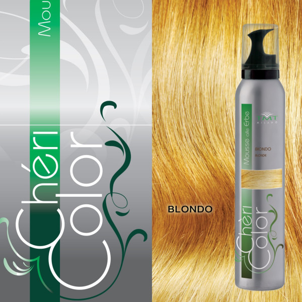Тонуючий мус CHERI COLOR (блондин, blonde) 200 мл