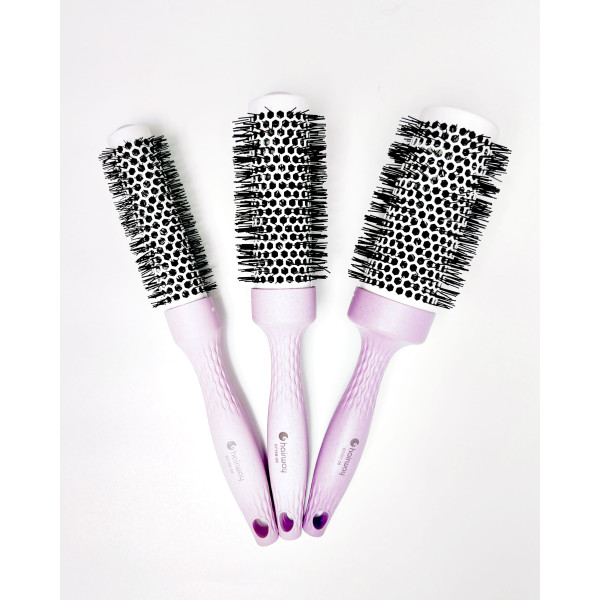 Набор термобрашингов Hairway Eco керамик с 3-х предметов (сиреневый) 
